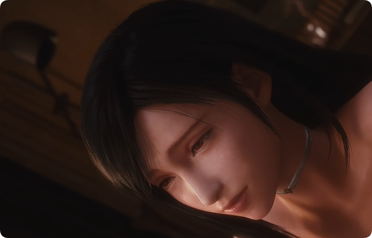 最终幻想 蒂法 骑乘 克劳德